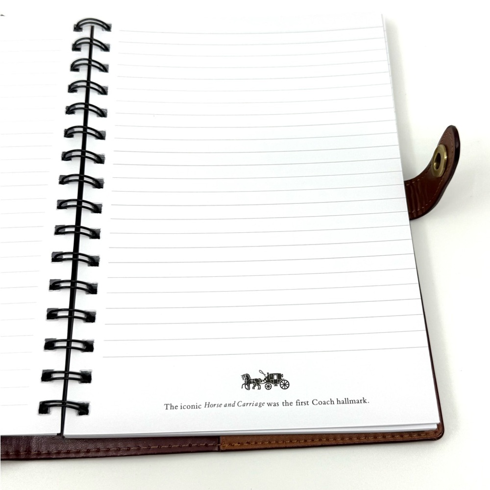 Coach X Peanuts Notebook In Signature Canvas Leather NWOT - Picture 10 of 13